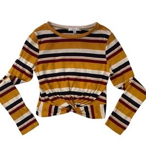 Long Sleeve Stripped Shirt